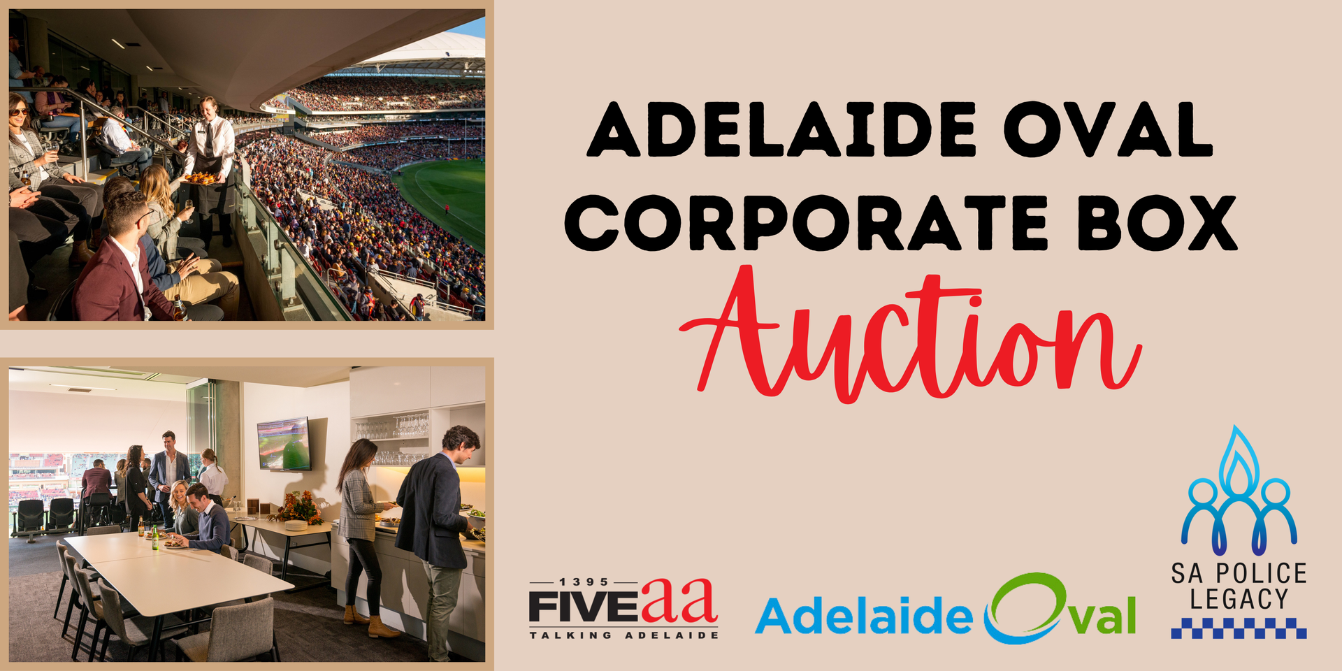 Adelaide Oval Corporate Suite Auction